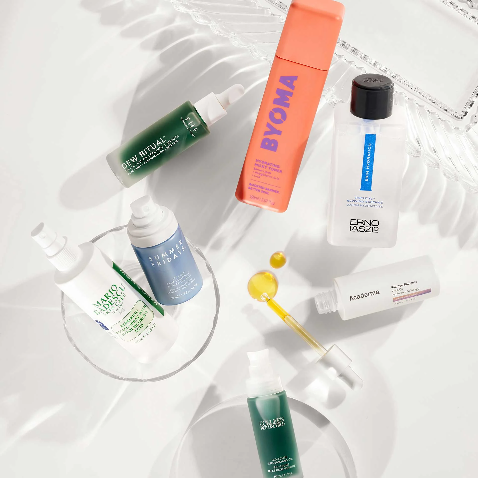 The Best Oils, Essences, Toners + Mists