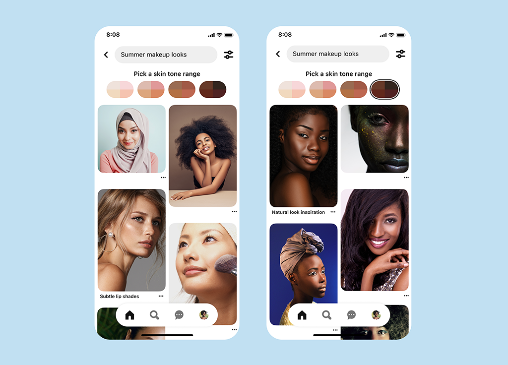 Pinterest’s Just Upped Its Skin Tone Feature Accuracy—and It Will Make Everyone’s Search Results So Much Better featured image