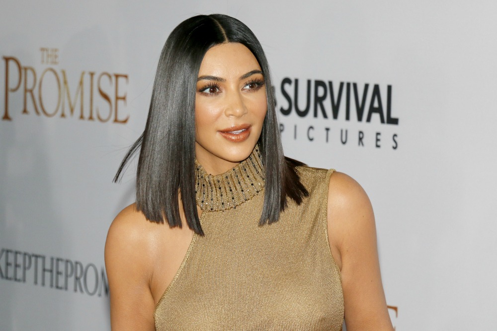 How to Get Kim Kardashian West's Super Straight, Shiny Hair - NewBeauty