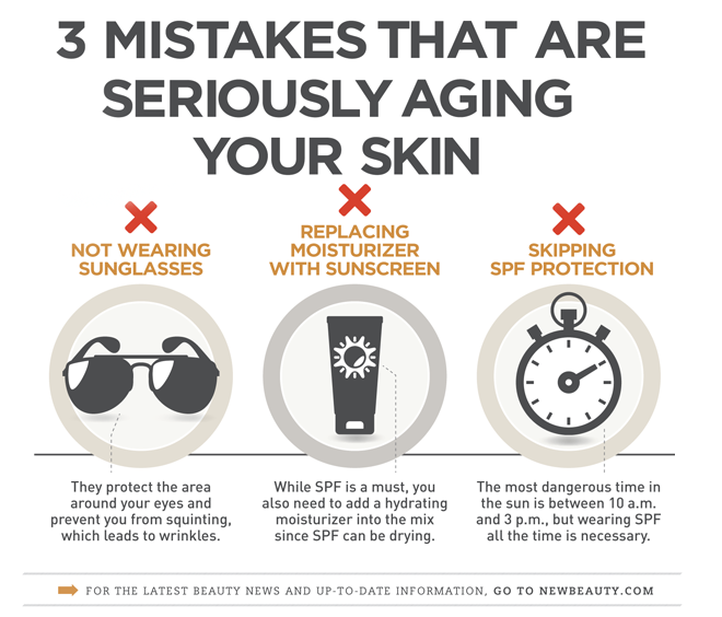 Infographic: 3 Mistakes Aging Your Skin featured image