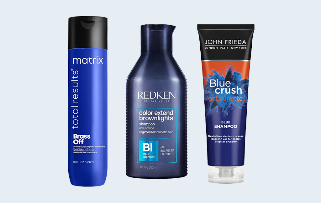 The 6 Best Brass-Reversing Blue Shampoos for Brunettes featured image