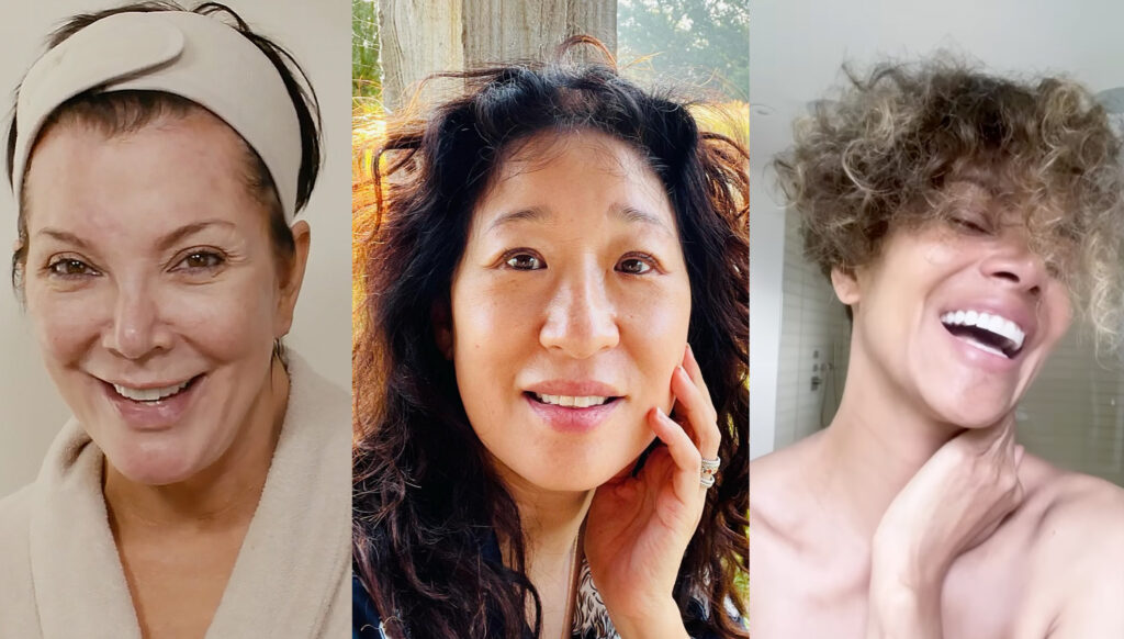 Celebrity Selfies That Prove Makeup-Free Skin Over 50 Is Beyond Gorgeous featured image