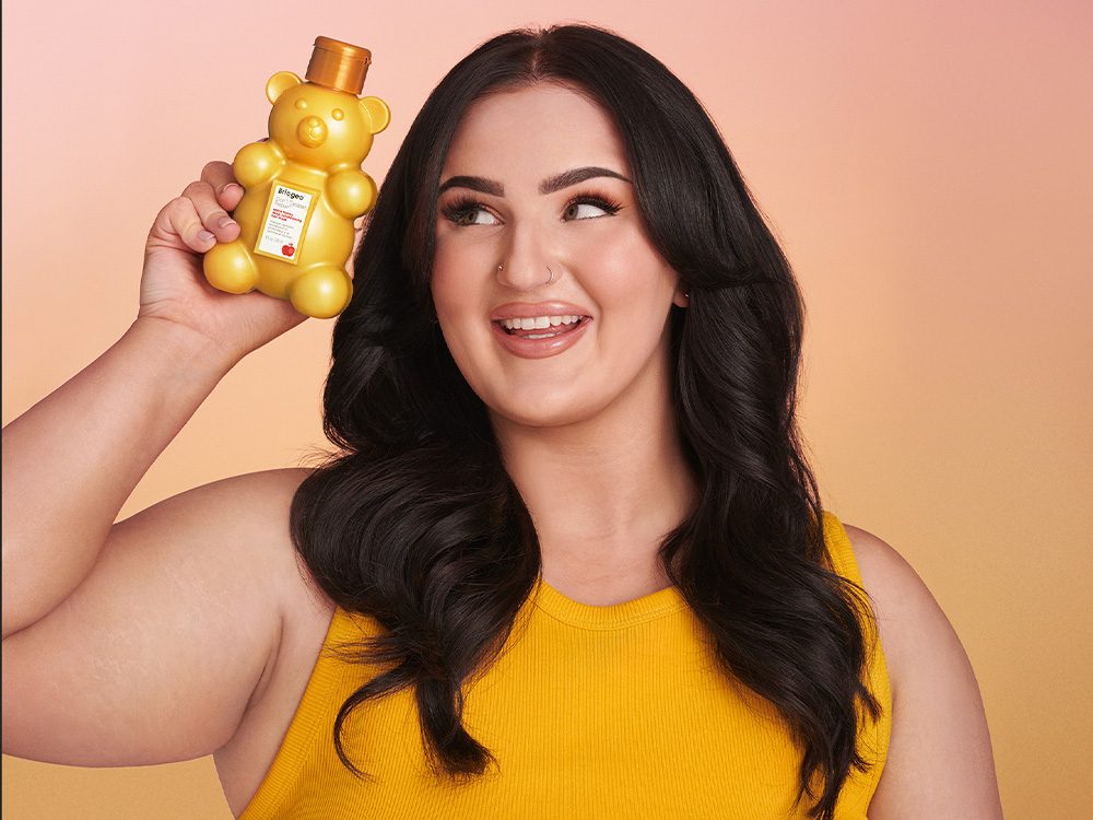 Mikayla Nogueira Partners With Briogeo to Bring the Cult-Classic Honey Bear Mask Back featured image