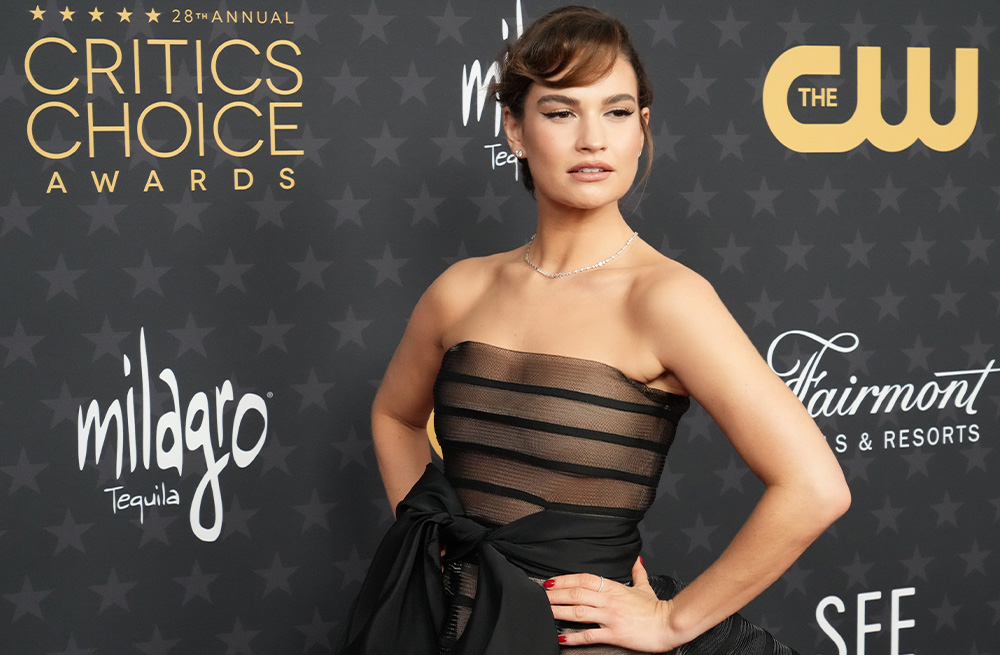 The $20 Self-Tanner Lily James Wore to the Critics’ Choice Awards featured image