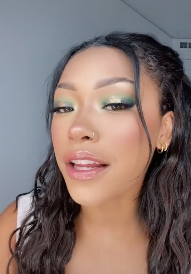 lelani-james-green-makeup