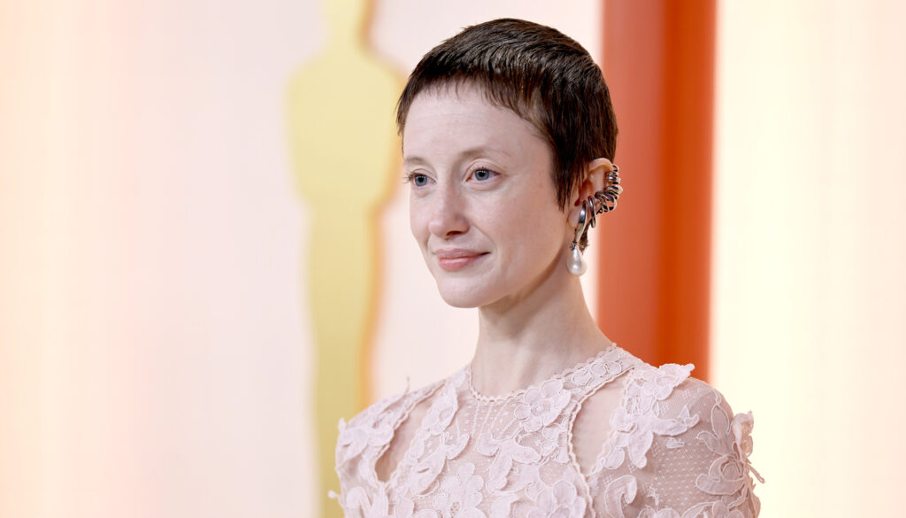 Andrea Riseborough’s Slugging and SPF Hack Used for Tonight’s Oscars featured image