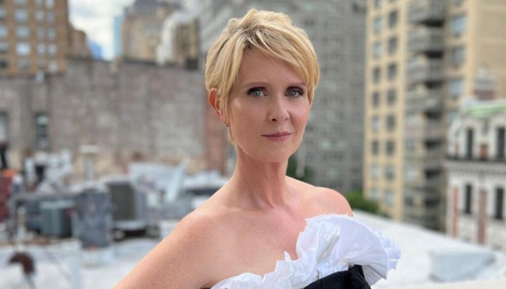 The Product Cynthia Nixon Uses to Cover Her Grays on the Red Carpet featured image