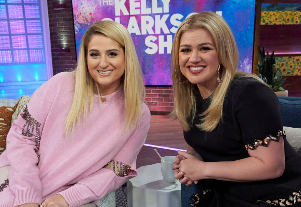 Meghan Trainor and Kelly Clarkson Talk Facial Hair: “I’m Fuzzy Wuzzy” featured image