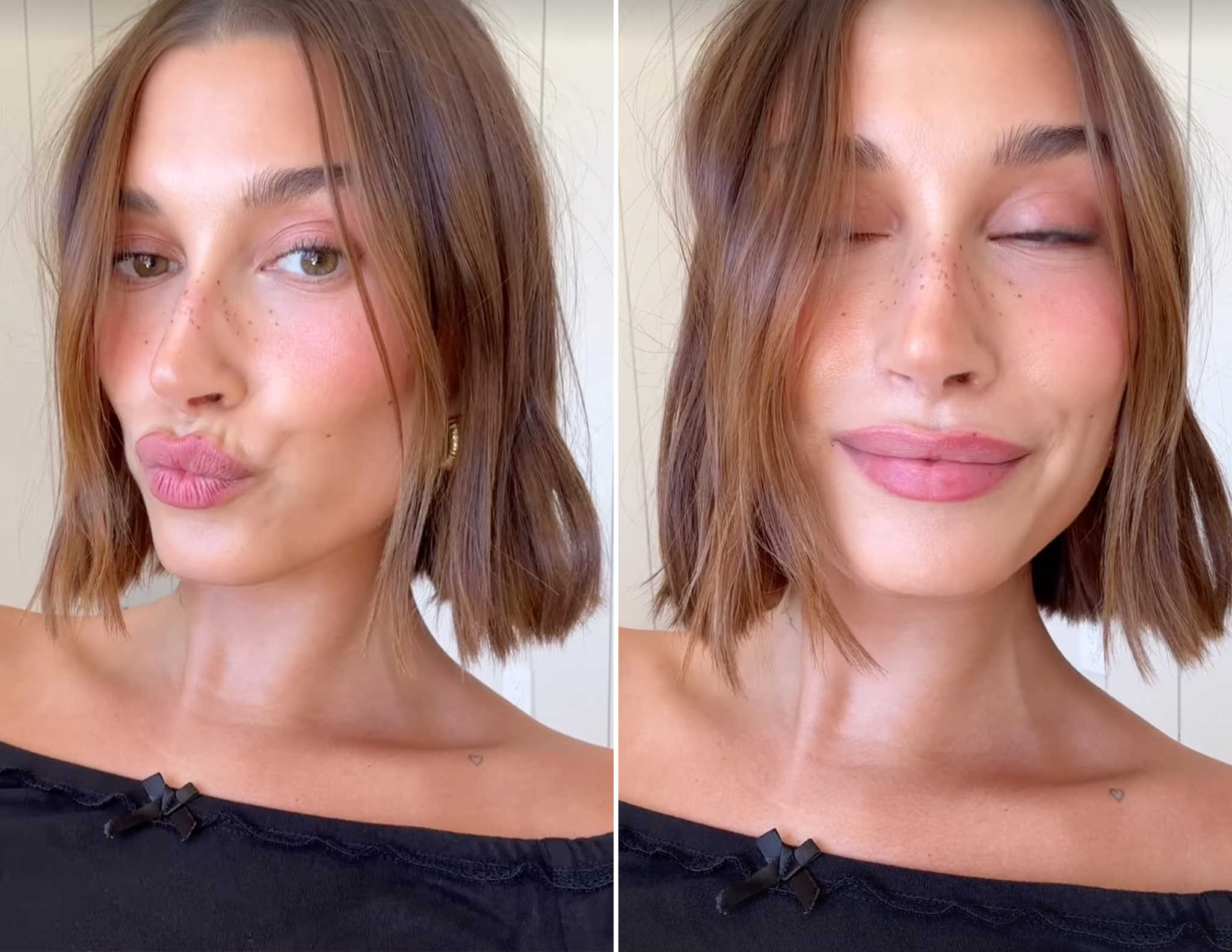 Hailey Bieber's Gel Nail Color Routine - wide 2