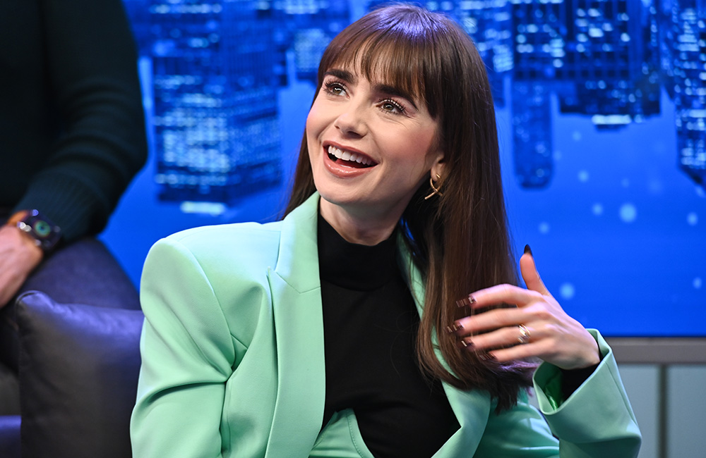 The $7 Lip-Plumping Patch Lily Collins Wears to Prep for ‘Emily in Paris’ featured image