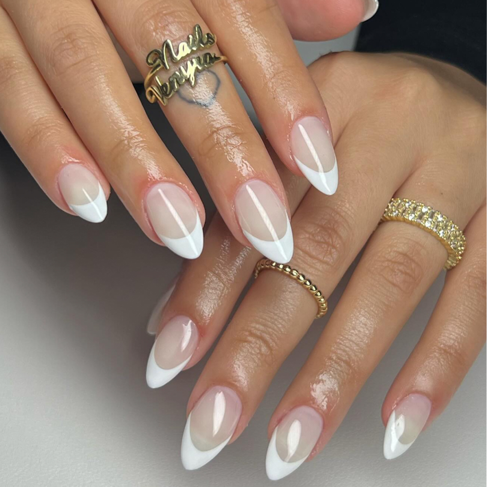 french-almond-nails